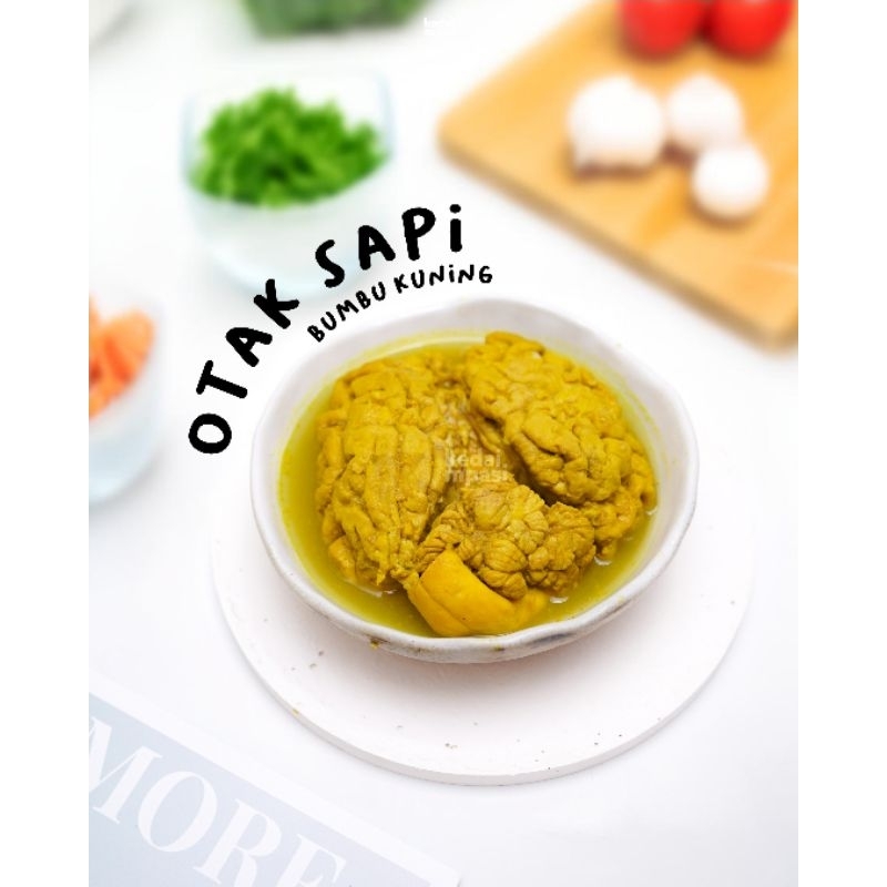 

Otak Sapi Bumbu Kuning - 150g - Kedai MPASI - MPASI Corner