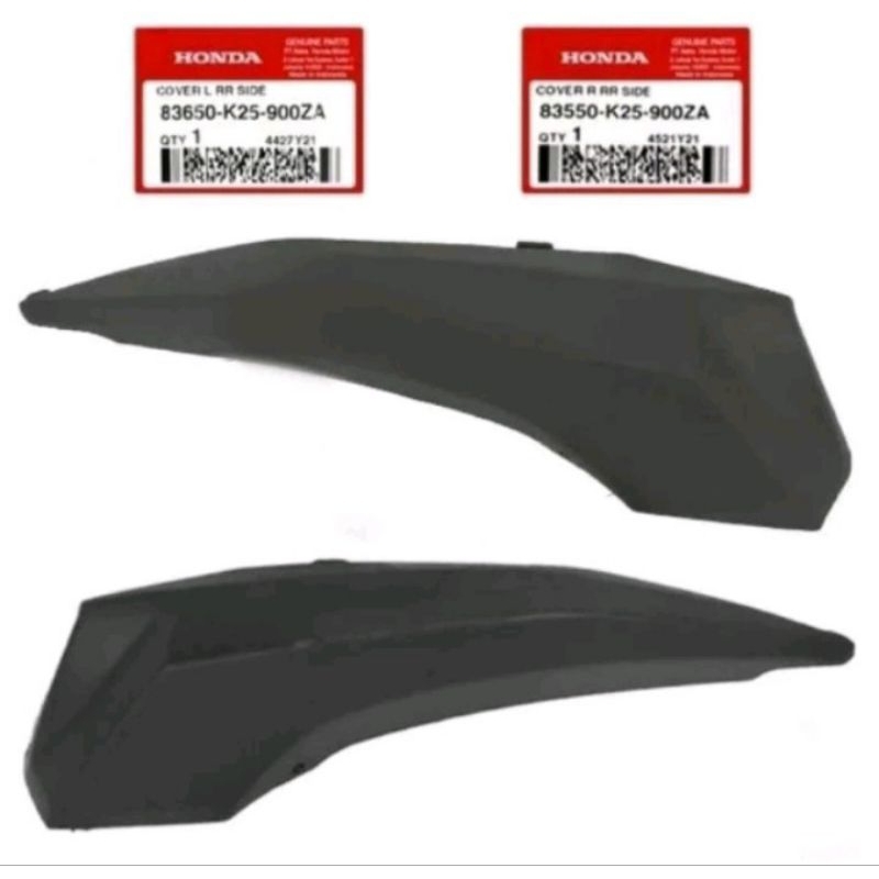 83550-K25-900ZA 83650-K25-900ZA Cover sambungan body kecil kanan kiri beat fi 2012 - 2015 original