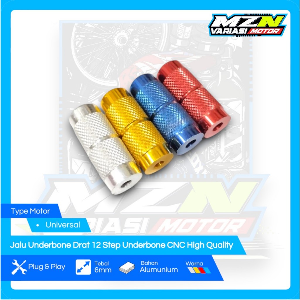 Jalu Underbone Drat 12 Jalu Underbone Jalu Step Underbone CNC High Quality