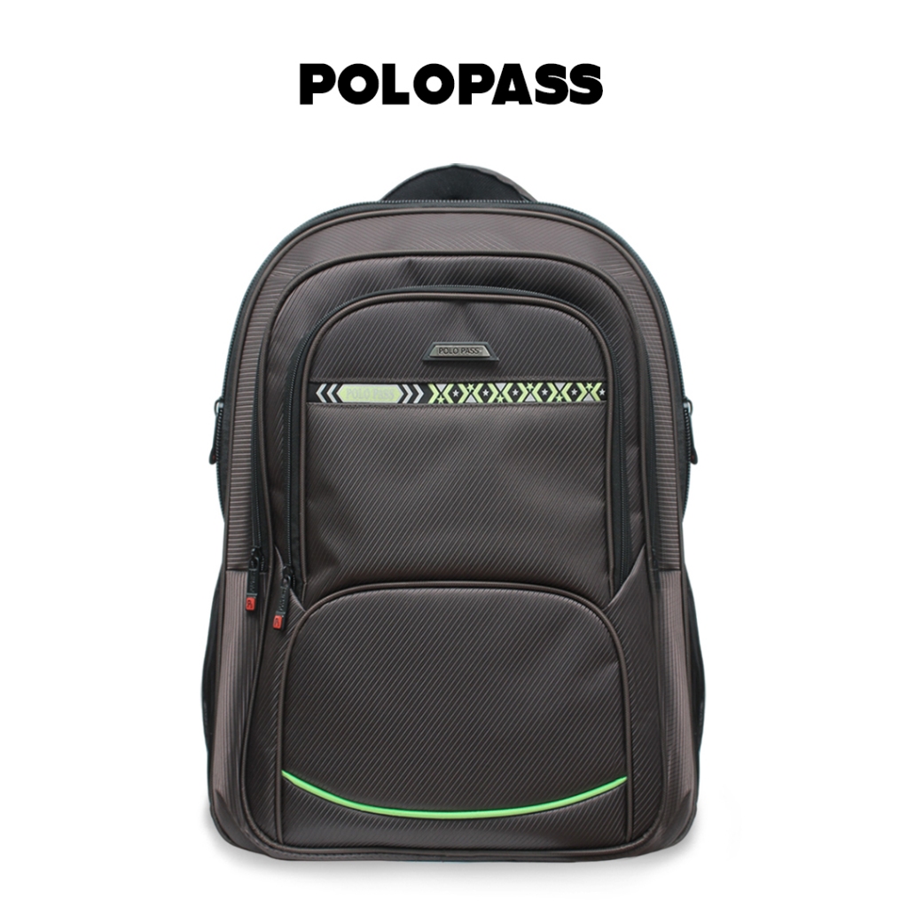 PLZA - TAS RANSEL POLO LAPTOP SMP SMA KERJA TAS RANSEL POLO ORIGINAL TANGGUH