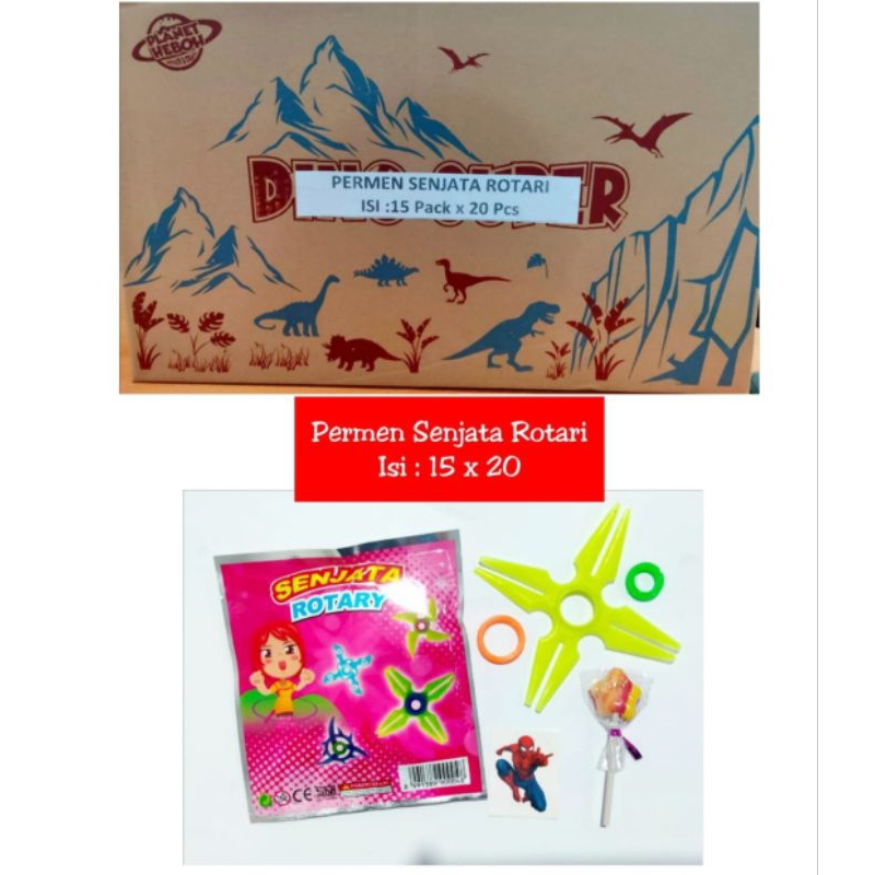 

PERMEN SENJATA ROTARI NINJA ISI 20 PCS