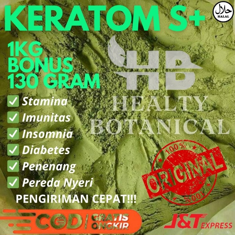 

HEALTY BOTANICAL - (GRATIS 130 GRAM) BUBUK PURLI Purlik KRATON TEH KERAATON 1KG