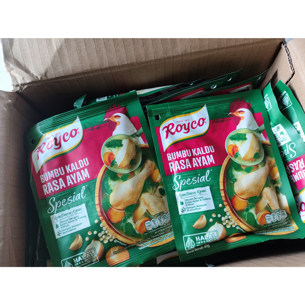 

Royco kaldu ayam ayam spesial 40gr