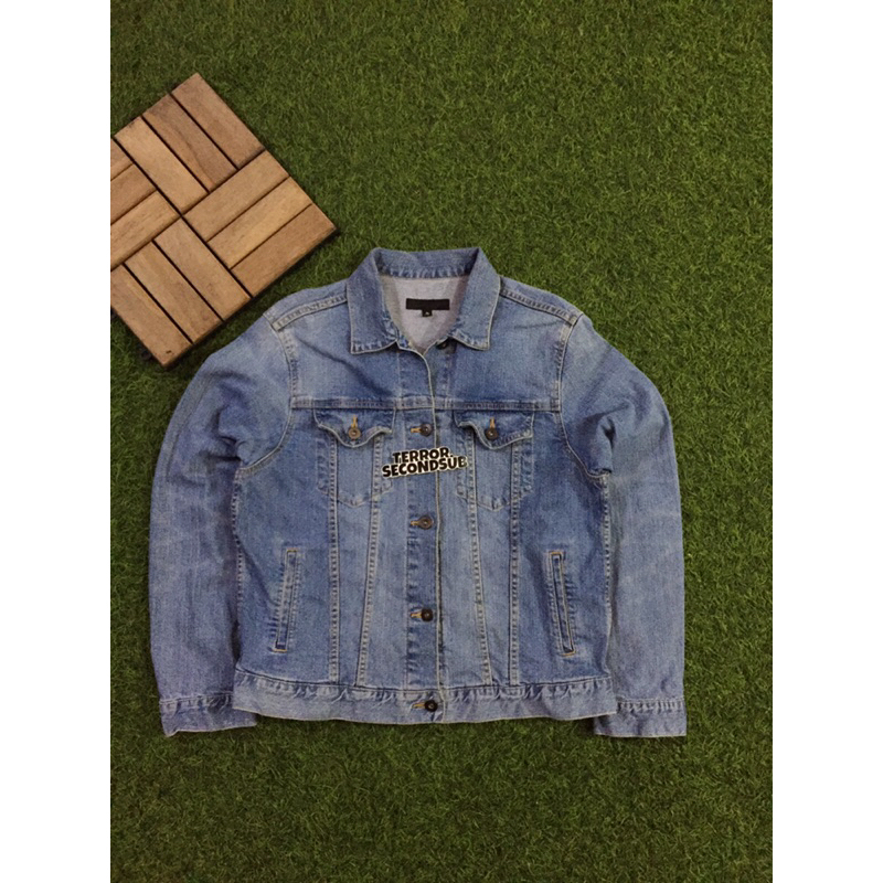 jaket jeans uniqlo