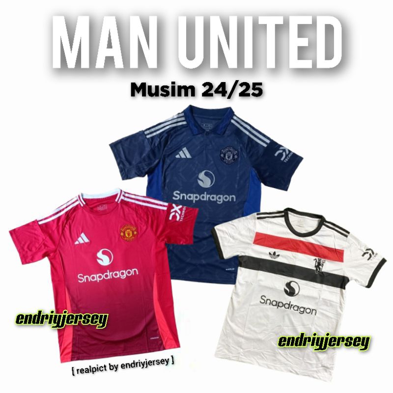 JERSEY MU HOME MU AWAY 2024/25