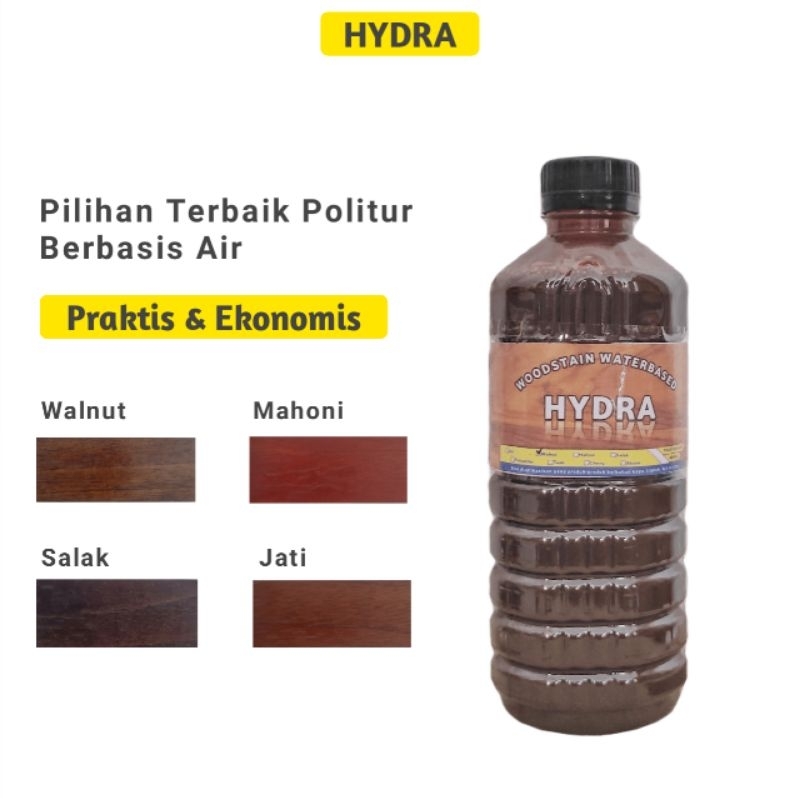 Politur Kayu Jati Water Based Plitur BoYo Mowilex Plitur Air Bukan Kemasan 1 KG 1 Liter Plitur Jadi 