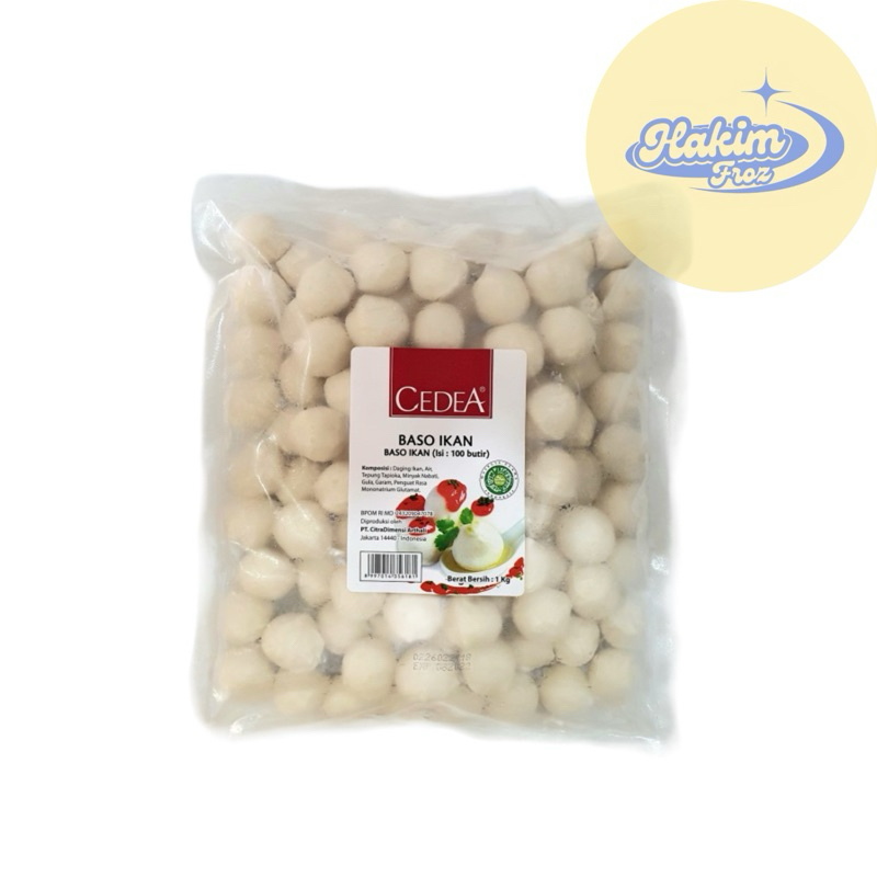 

CEDEA BAKSO IKAN 100 BUTIR