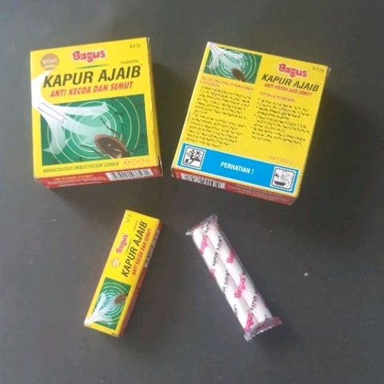 KAPUR AJAIB ANTI KECOA DAN SEMUT ISI 3,5 GRAM X 12 PCS MERK BAGUS