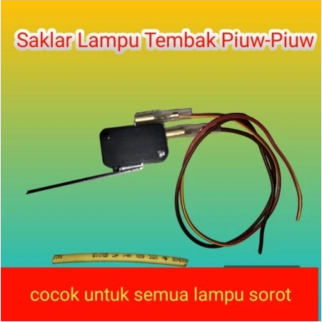 TOMBOL,SAKLAR LAMPU SOROT PIW-PIW