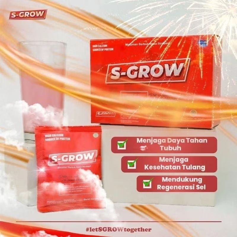 

S-GROW Susu Peninggi Badan Terbaik Original