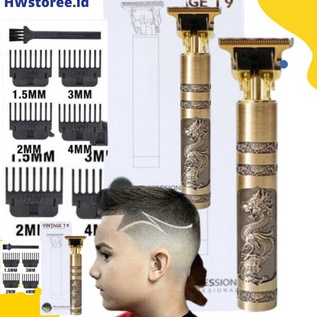 Super Produsen Alat Cukur Miss V Alat Cukur Rambut Kumis Dan Jenggot Pencukur Rambut Naga Vintage T9