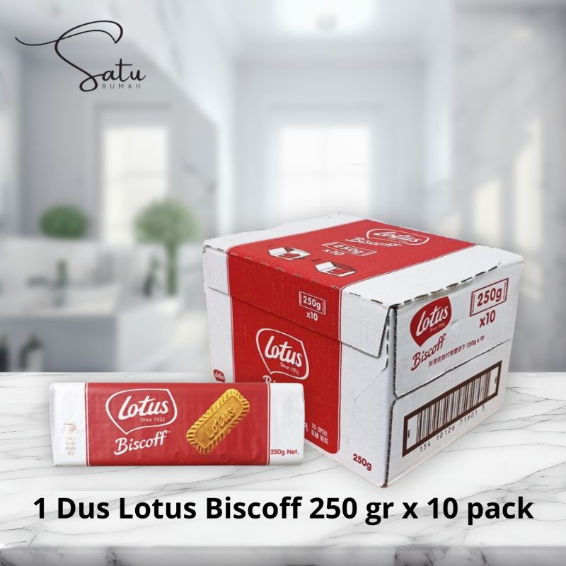 

Lotus Biscoff 250g x 10 Pack ( 1 Dus )