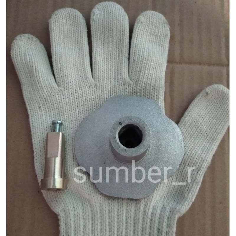 pegangan dan as baut / tiang puteran tutup panci presto oxone