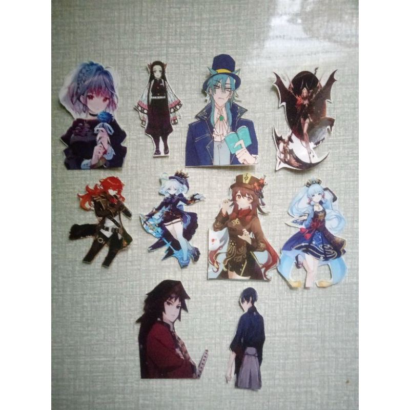 

10 pcs sticker anime random