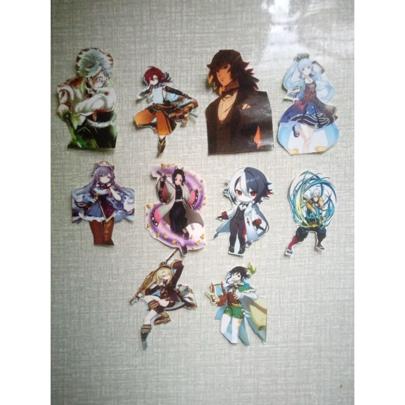 

10 pcs sticker anime random