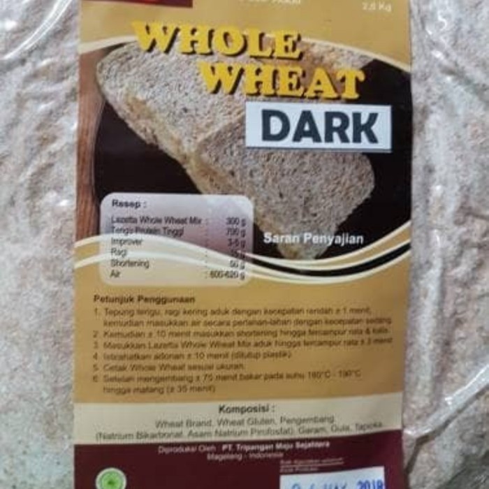 

Lazetta gandum dark repack 1kg