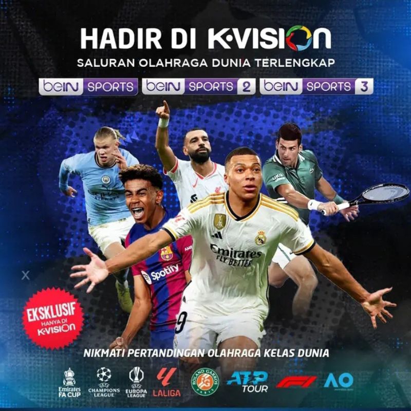 Kvision paket BEIN SPORT receiver KVision-MNCVision