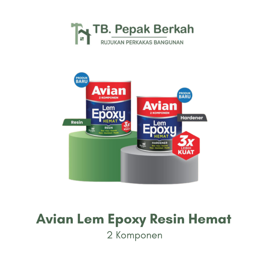 Lem Epoxy Resin Avian Serbaguna