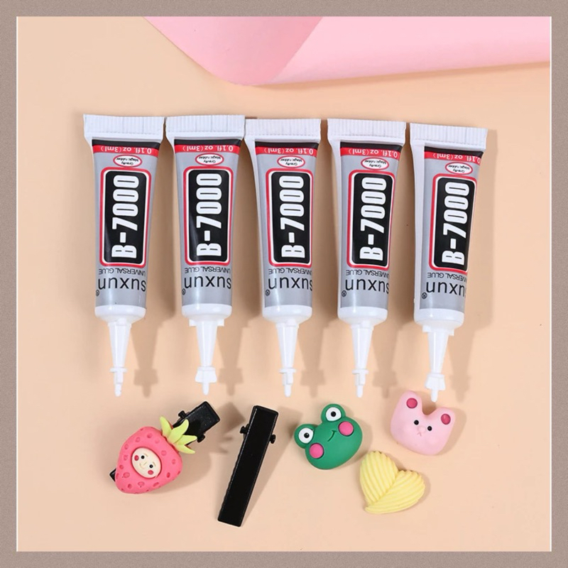 

Lem Stiker 3D GLue Bening LCD Touchscreen Buat DIY / Lem Perhiasan Glue B-7000 30ML