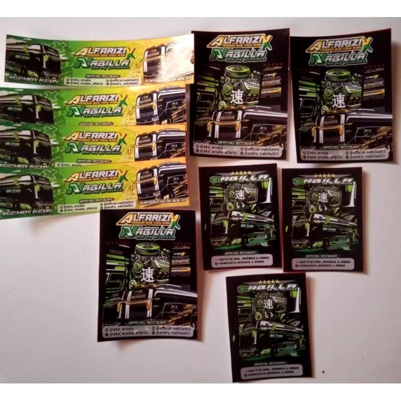 

stiker bis colab nabilax alfarizi edisi terbaru