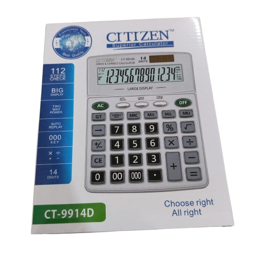 

KALKULATOR CITIZEN CT 9914D / 14 DIGIT