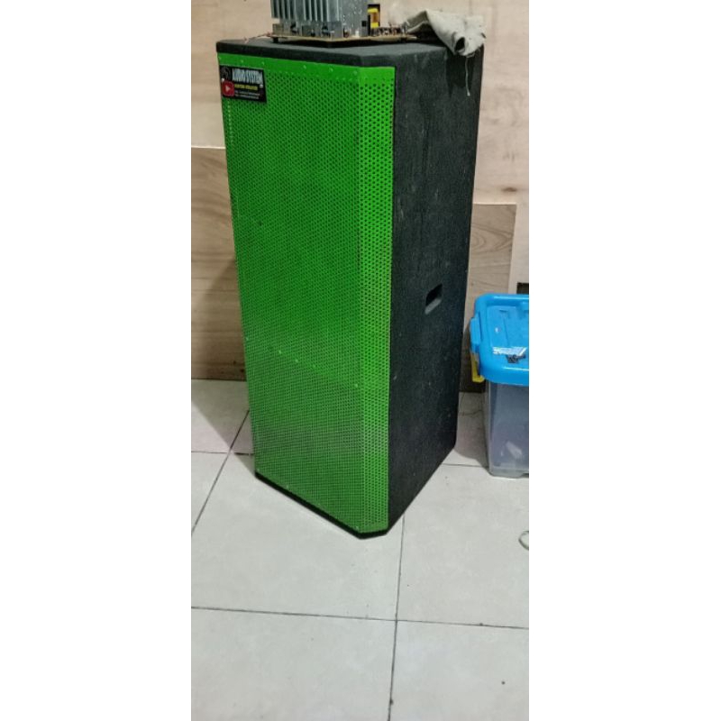 box speaker 10 inchi dobel