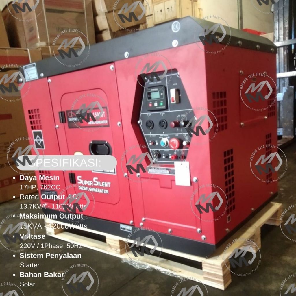 Genset Silent Infinite IF15000T - 12000WATT