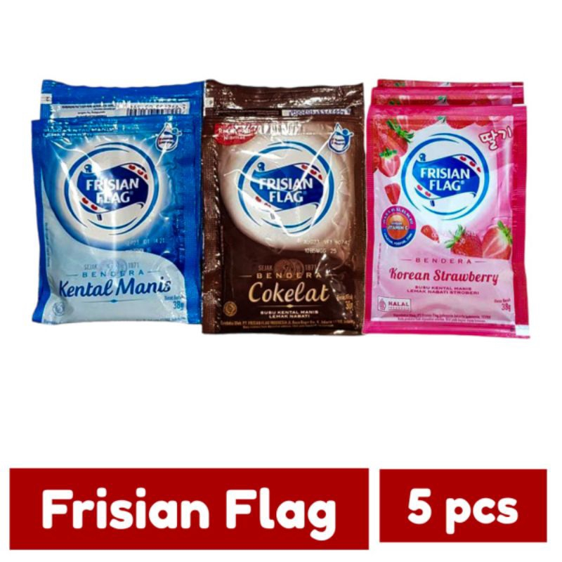 

SUSU KENTAL MANIS FRISIAN FLAG / BENDERA RENCENG ISI 5 Sachet