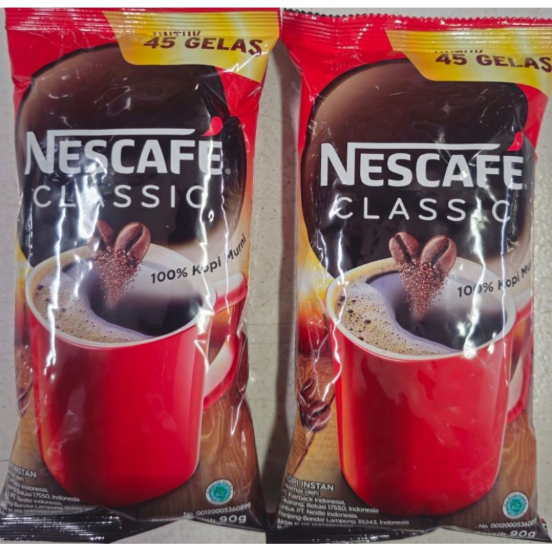 

nescafe classik 90gr pouch