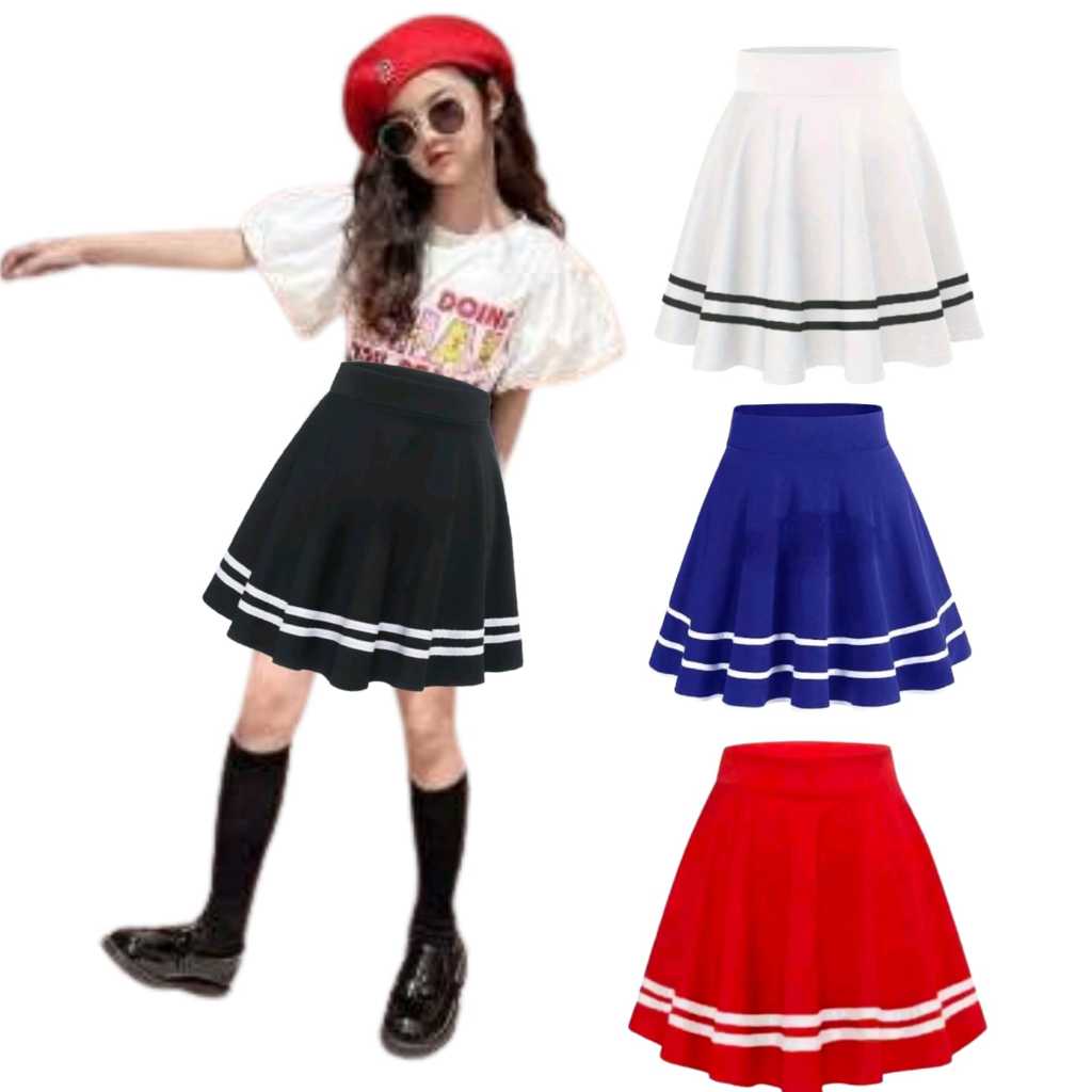 Rok List Anak Rok Anak Jepang Rok Anak Korea Rok Payung Anak Rok List Anak Jumbo