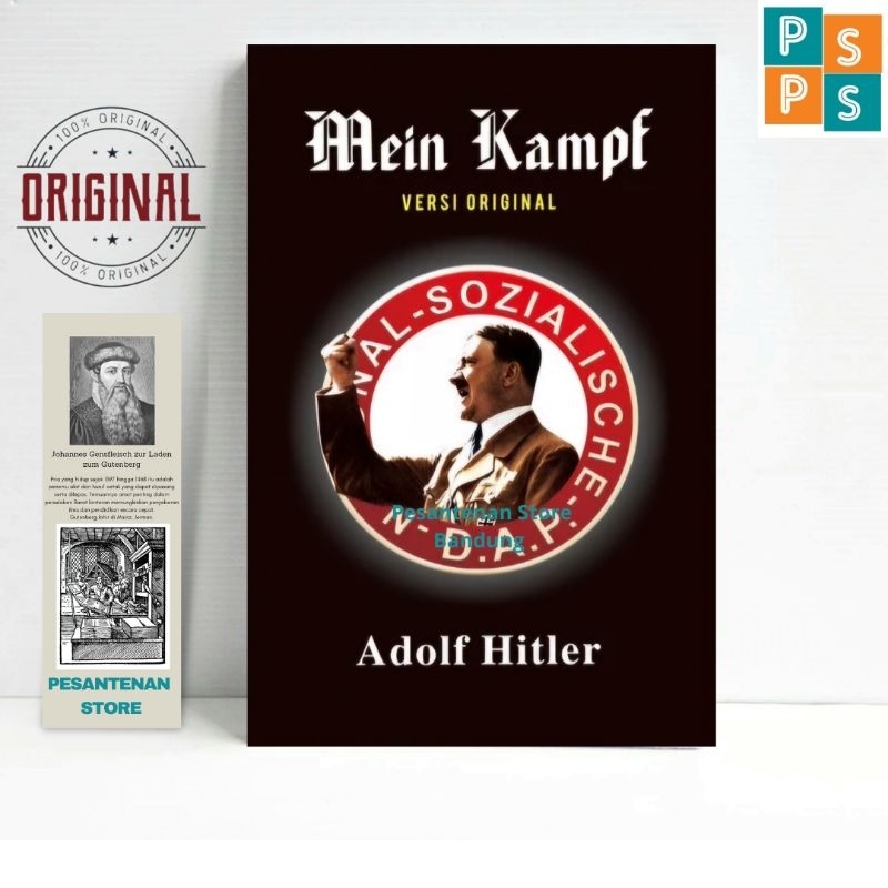 Buku Mein Kampf buku Versi Original  buku Original Penerbit Narasi