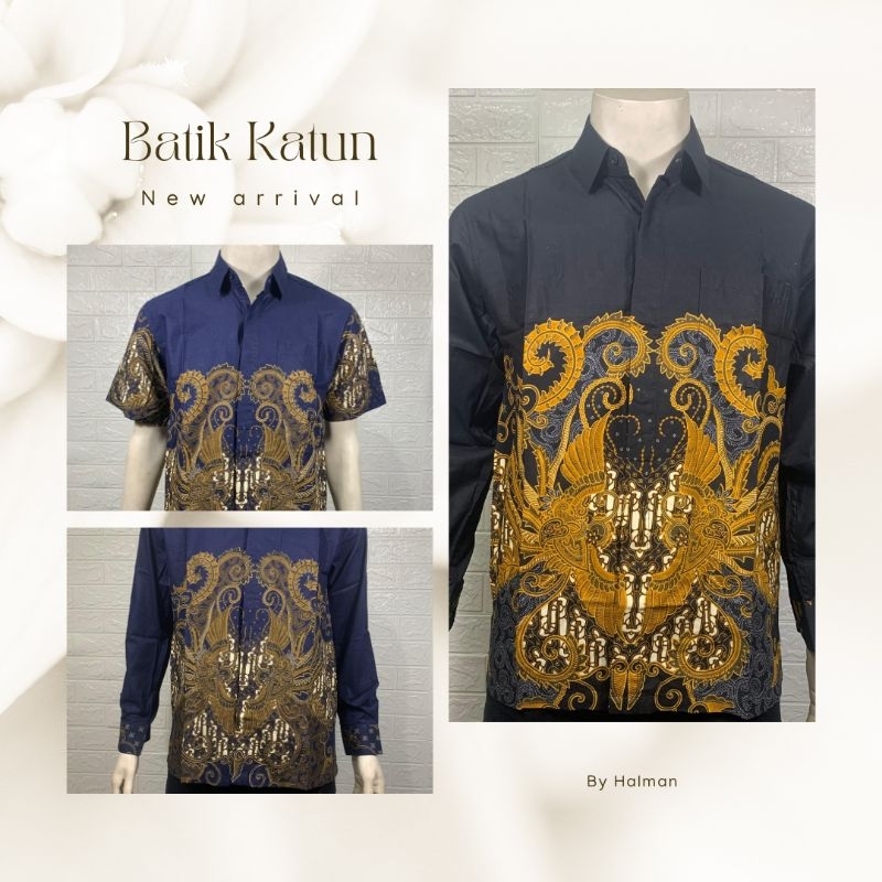 BATIK PRIA KATUN HALMAN PREMIUM 8377