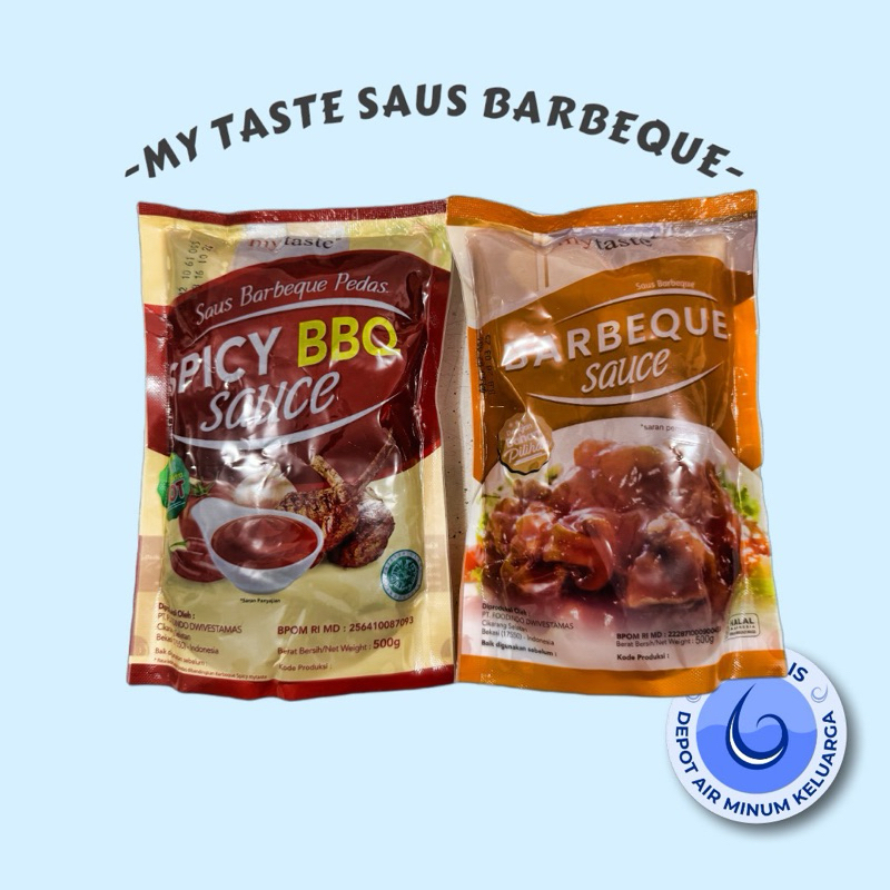 

MY TASTE SAUS BARBEQUE 500 gr MAKASSAR