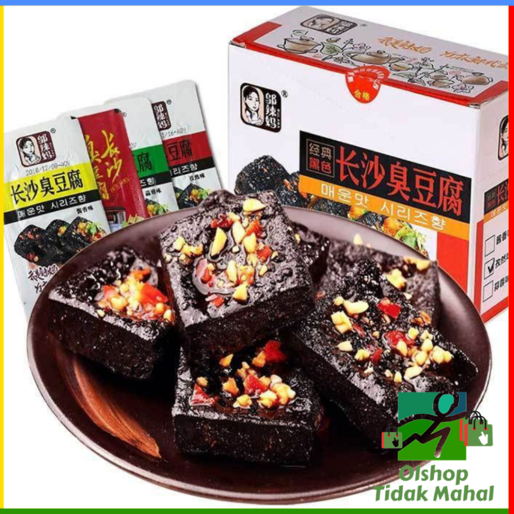 

[HALAL] Stinky Tofu 20g (1 pcs isi 2) / Cemilan Siap Saji Tahu Busuk