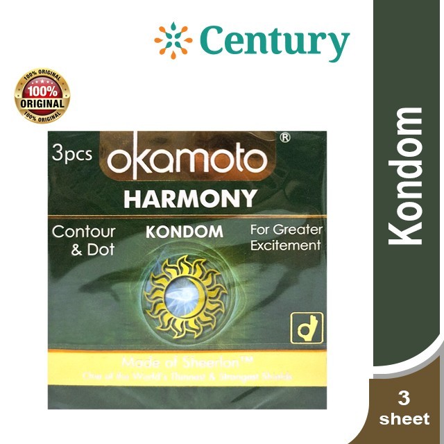 

KONDOM OKAMOTO HARMONY 3`S / ALAT KONTRASEPSI