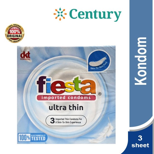 

KONDOM FIESTA ULTRA THIN 3`S / ALAT KONTRASEPSI