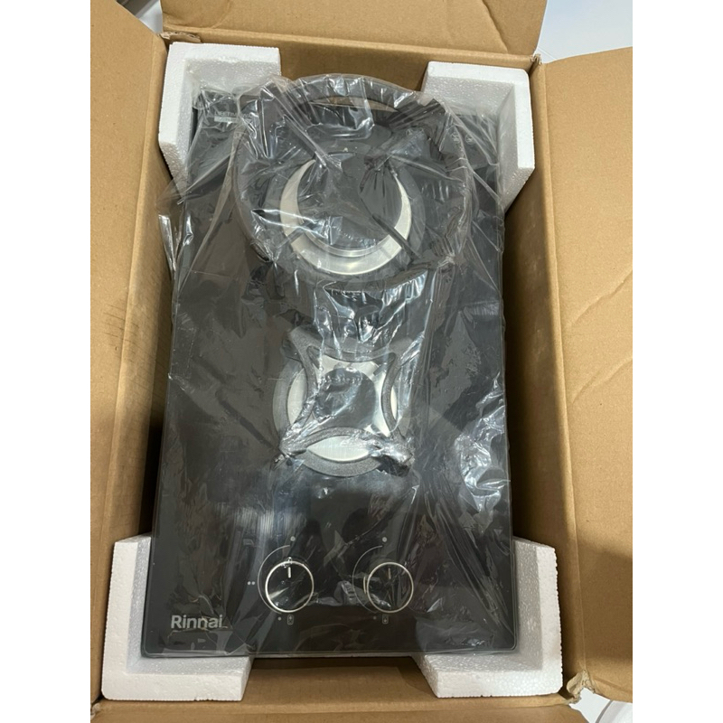 Kompor Gas Dua Tungku Tanam Merek Rinnai RB-H32(G)