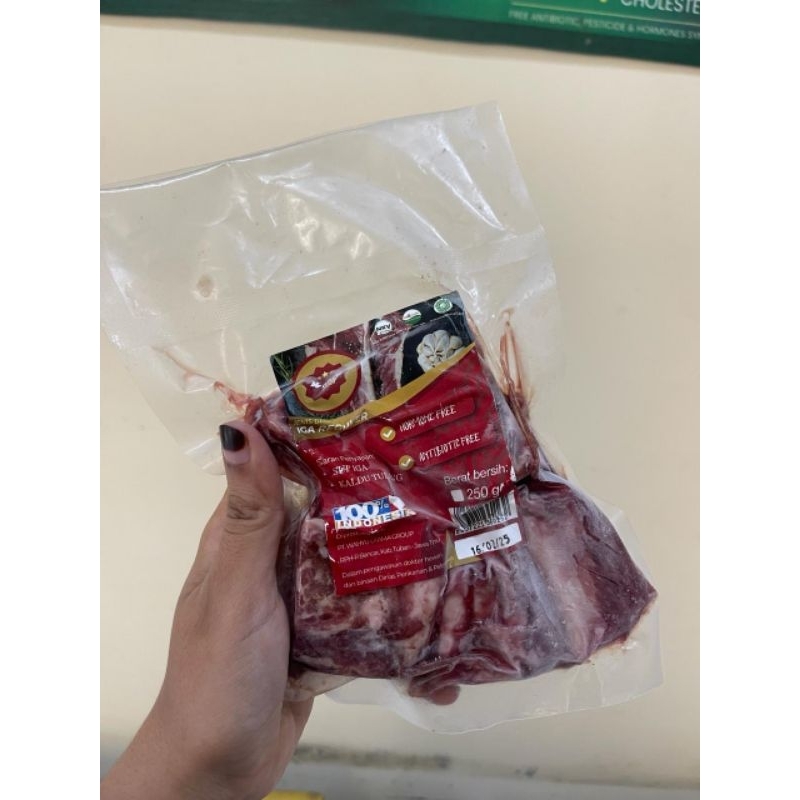 

Iga Sapi Reguler Wahyu Beef