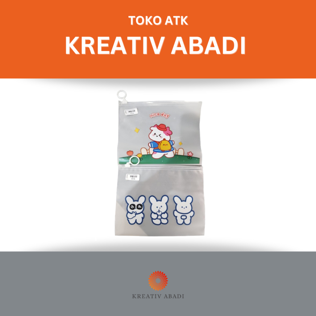 

Pouch Alat Tulis Transparant