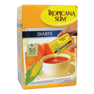 

TROPICANA SLIM SWEETENER NO CALORI DIABETICS BOX 50x2g