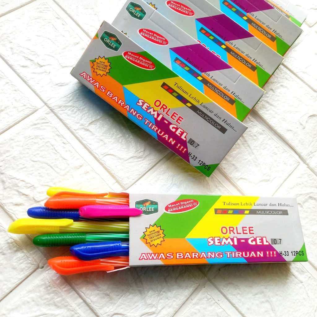 

12PCS Ballpoint Ulir Pulpen LIlin Ulir