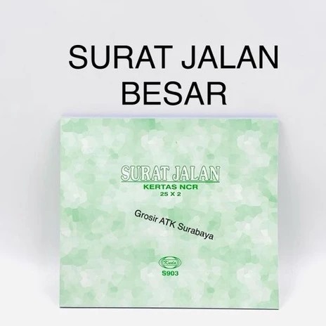 

BUKU SURAT JALAN KUDA BESAR 2 PLY / 2 Rangkap 1/2F S903