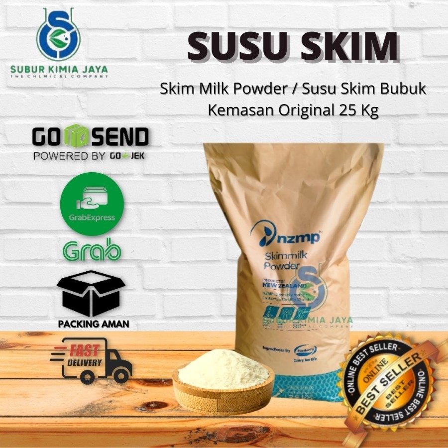 

Skim Milk Susu Powder Newzealand / Susu Bubuk Pure 25 KG
