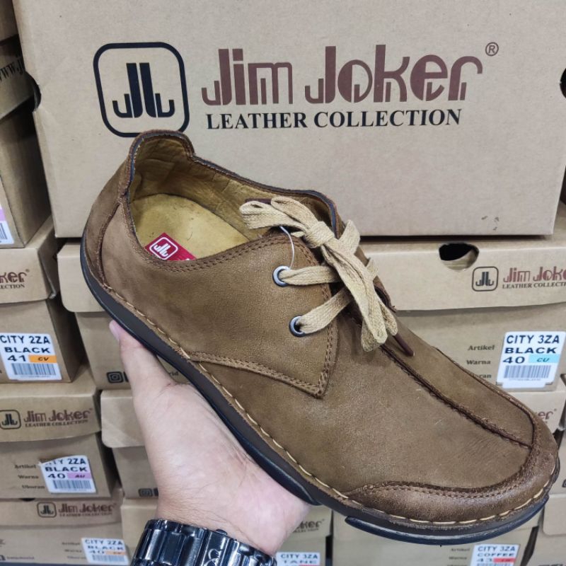 JIM JOKER ORI Sepatu Kulit Pria