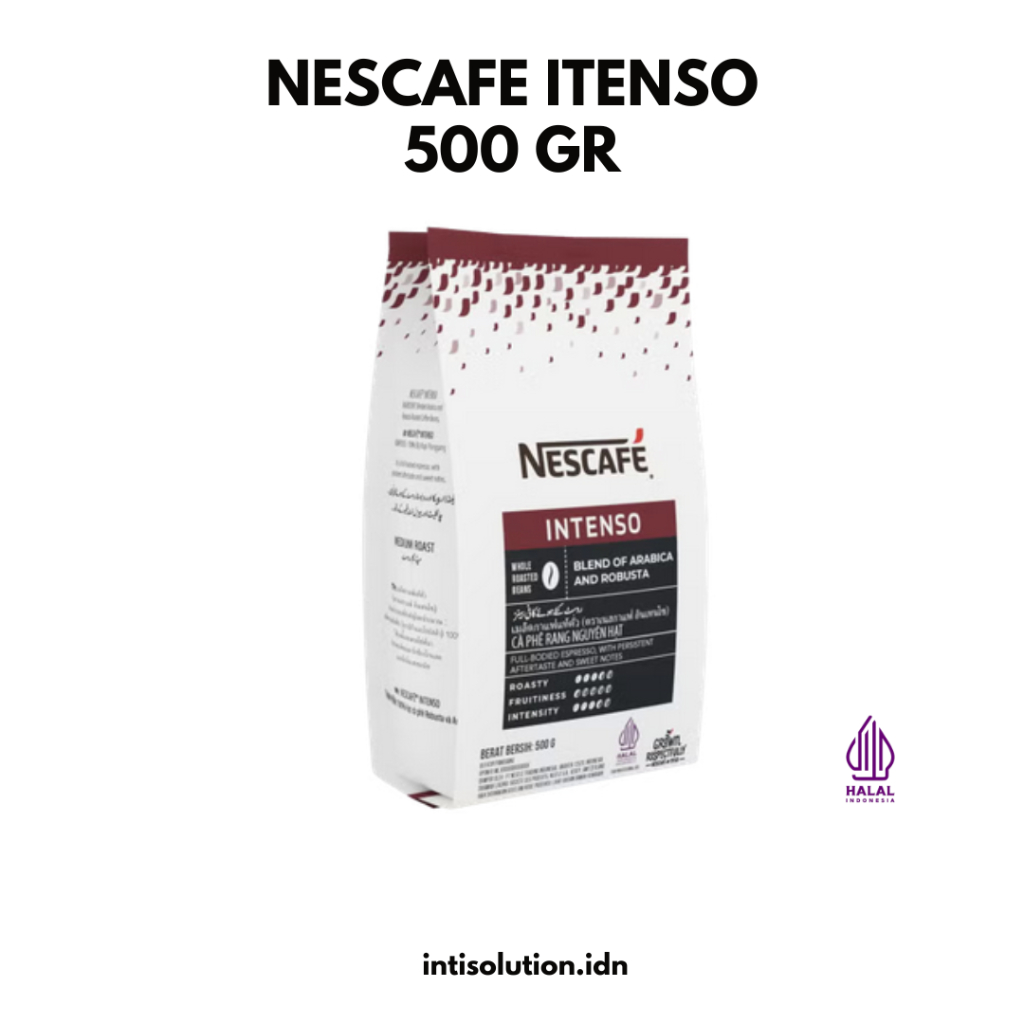 

NESCAFE ITENSO BLEND OF ARABICA AND ROBUSTA 500 GR
