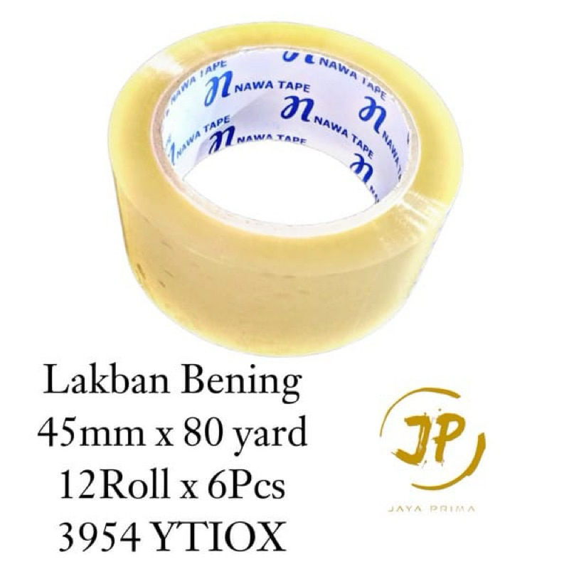 

LAKBAN BENING 45 mm x 80 YArd / SLASIBAN BENING 45mm x 80 yard ATK SLASIBAN