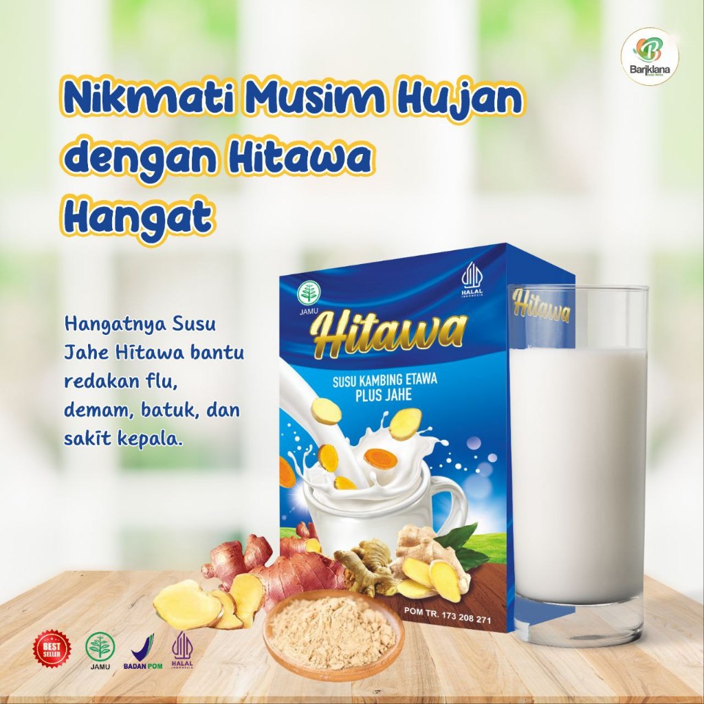 

Hitawa Susu Kambing Etawa Plus Jahe