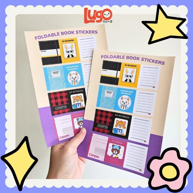 

STICKER PACK GLITTER BUKU LUCU