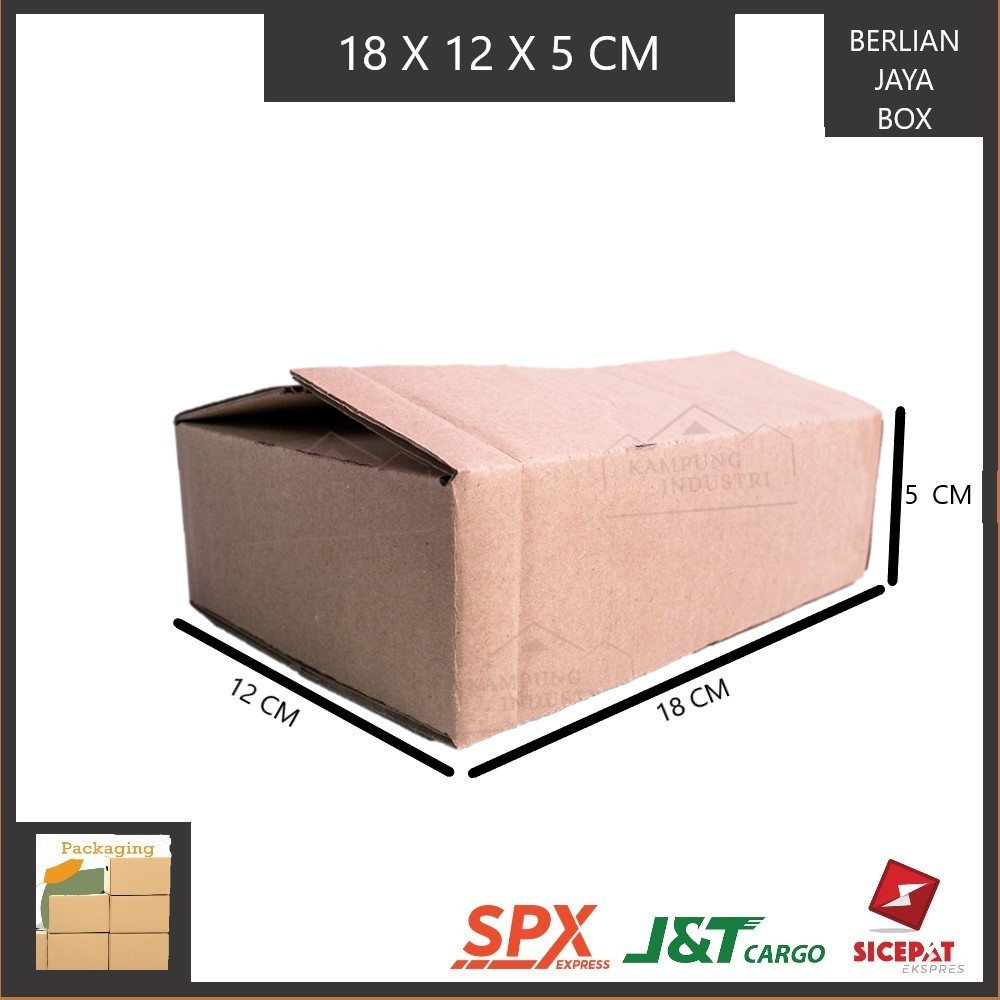 

KARDUS PACKING SINGGLE WALL UKURAN P18xL12xT5