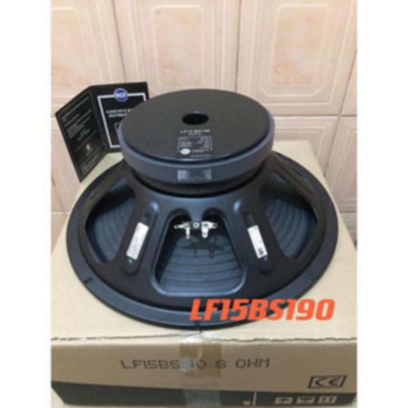 SPEAKER COMPONENT RCF 15 INCH LF15BS190 SPEAKER 15 INCH 15BS190